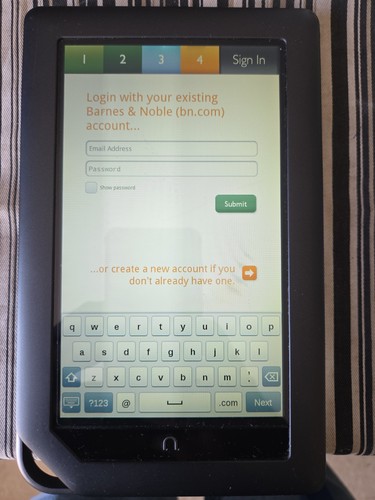 Barnes noble nook color - barnes,
